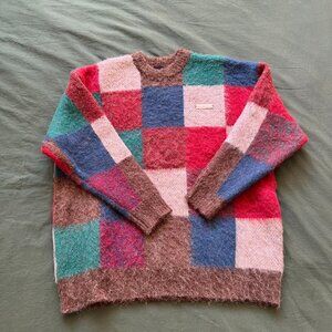 MASONPRINCE Oversized Patchwork Sweater (Medium)